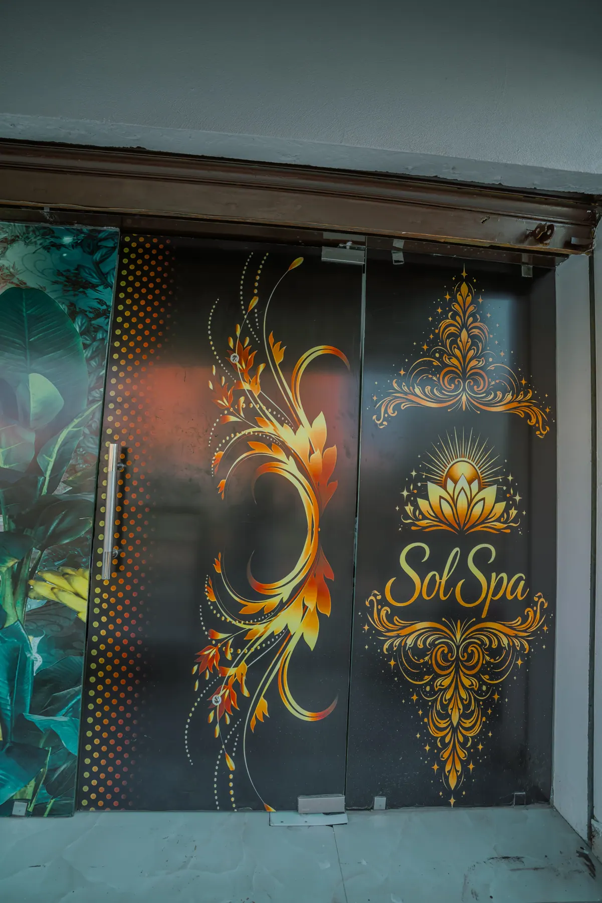 Entrance to SOL Spa